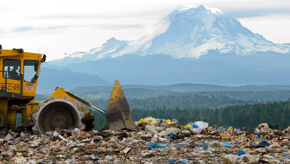 How much climate change is in your trash?