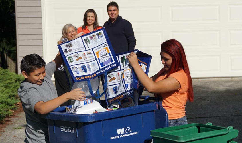 Learn how to "recycle right"