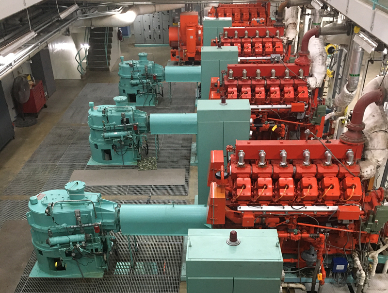 raw sewage pumps at West Point Treatment Plant