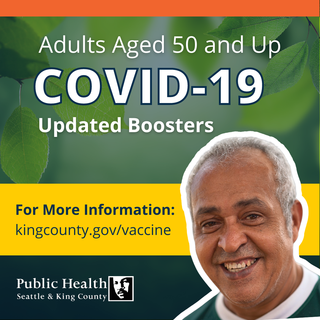 COVID boosters for adults aged 50 and up