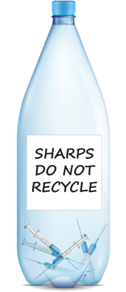 2-liter plastic soda bottle