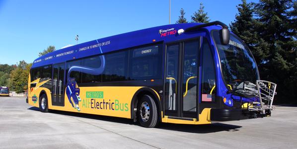 Prototype electric bus - King County