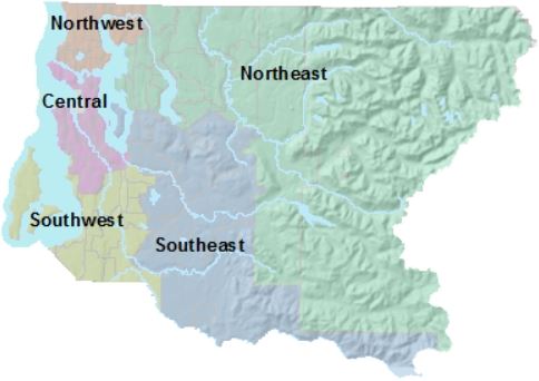 King County areas for assessors reports