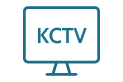 Icon drawing of a computer monitor with KCTV on the screen.