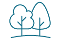 Icon drawing of 2 trees.