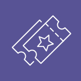 Icon of tickets.