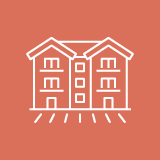 Icon of apartment building.