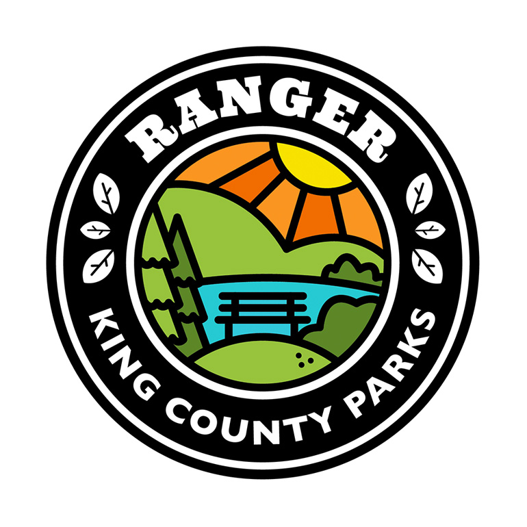 Ranger King County Parks on a circular badge