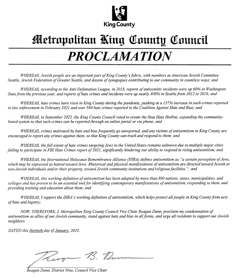 Proclamation document image