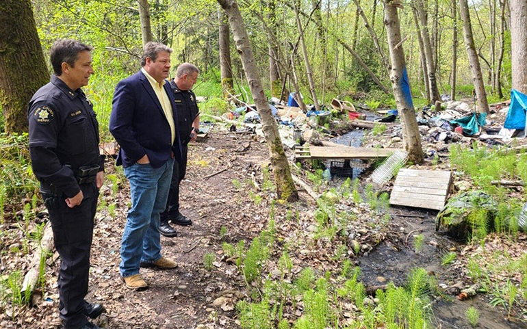 Green River encampment