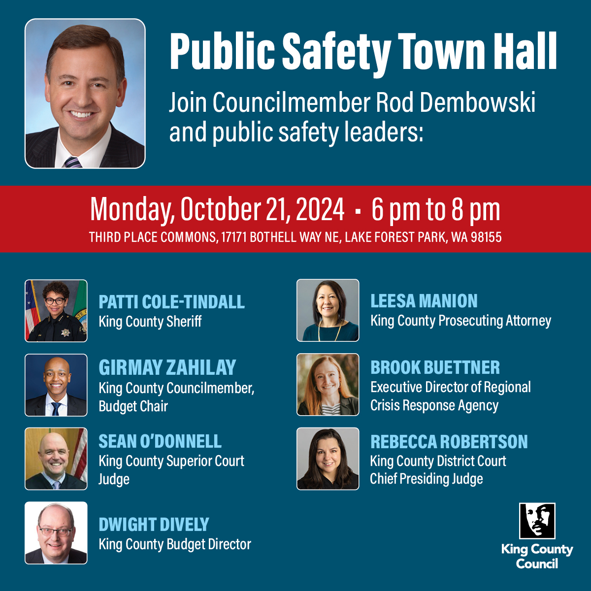 Public Safety Town Hall.