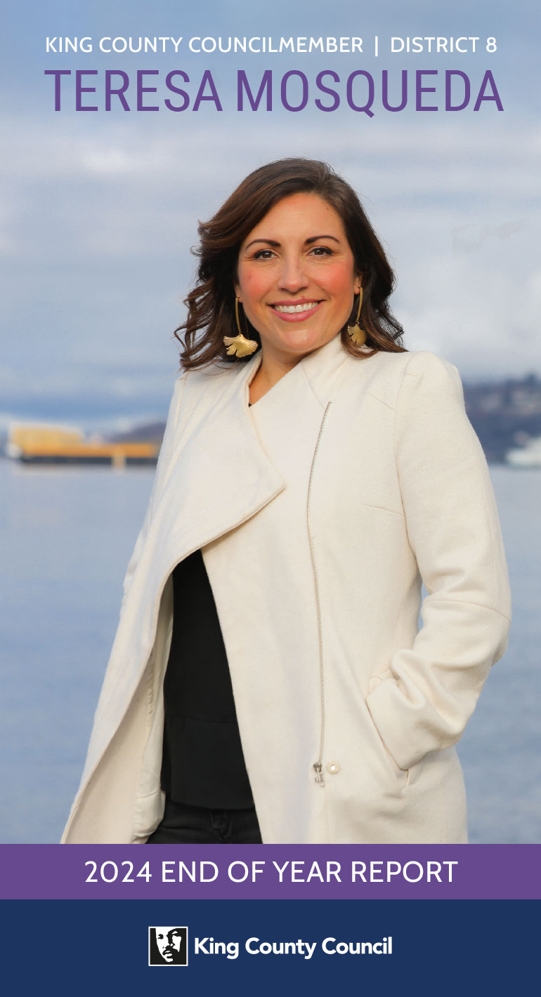 Cover of D8 End of Year Newsletter 2024.