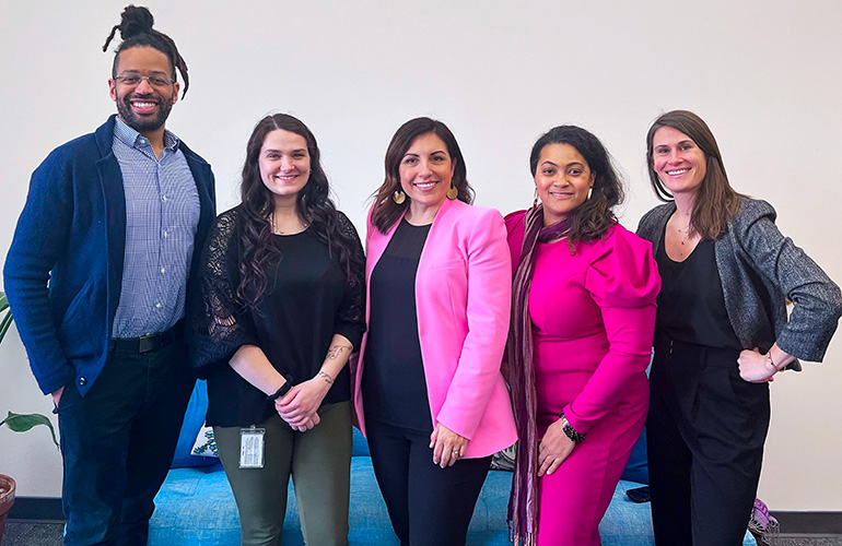 Councilmember Teresa Mosqueda and her staff.