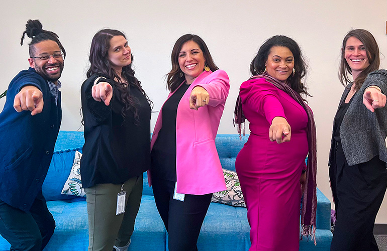 Councilmember Teresa Mosqueda and her staff.