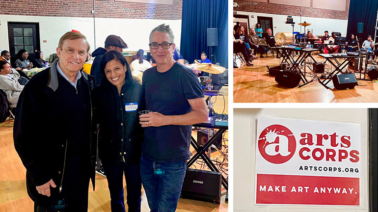 Art Corps event on November 16, 2023.