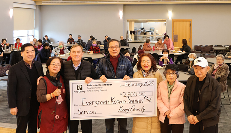 Evergreen big check