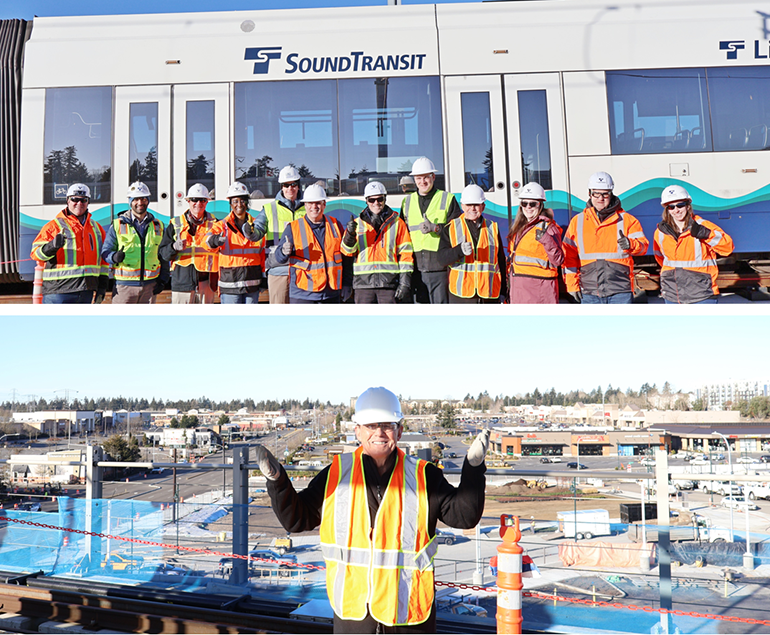 Federal Way Light Rail Collage