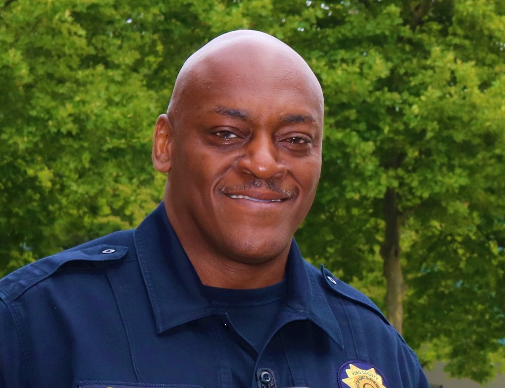 A corrections officer at King County's Department of Adult and Juvenile Detention.