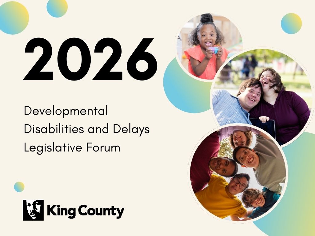 2026 developmental disabilities legislative forum graphic with 3 images