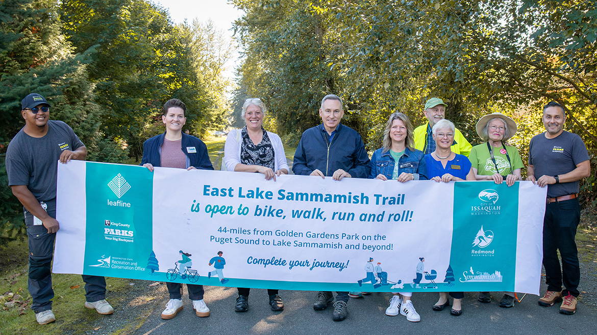 East Lake Sammamish Trail opening
