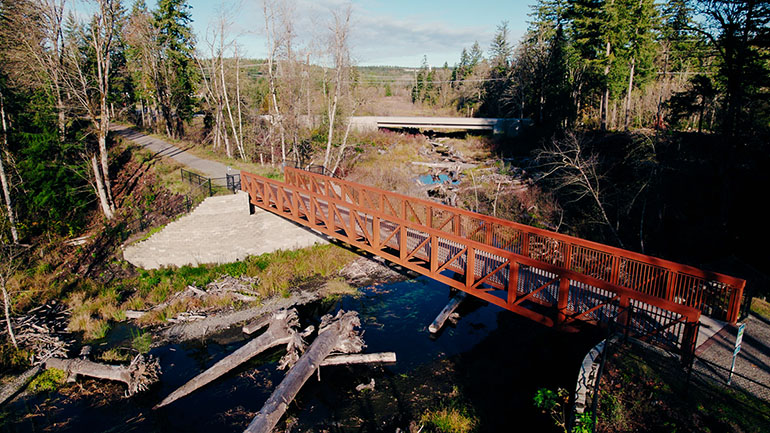 Fish passage project opening stream habitat on Ravensdale Creek