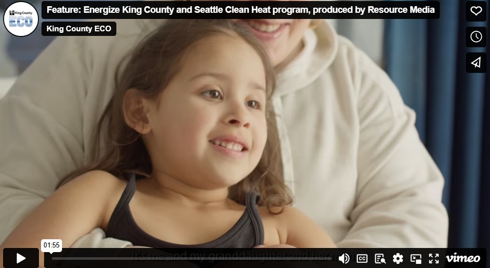 child smiling in screenshot from video