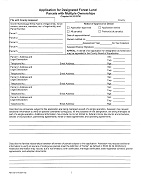 Designated Forestland Application - Multiple Ownership