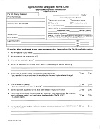 Designated Forestland Application - Same Ownership