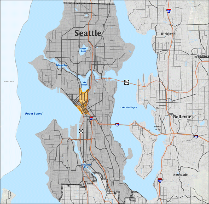 Seattle TDR Receiving Area Seattle TDR Receiving Area