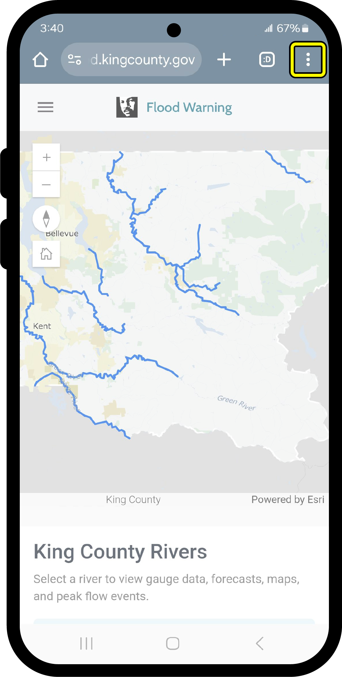 Image of Flood Warning App