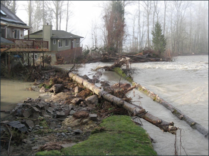 Lower Snoqualmie Basin Levee Breach on the Tolt River (2009)