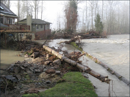 Lower Snoqualmie Basin Levee Breach on the Tolt River (2009) 