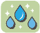 Water quality and quantity icon