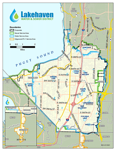 Lakehaven water and sewer district