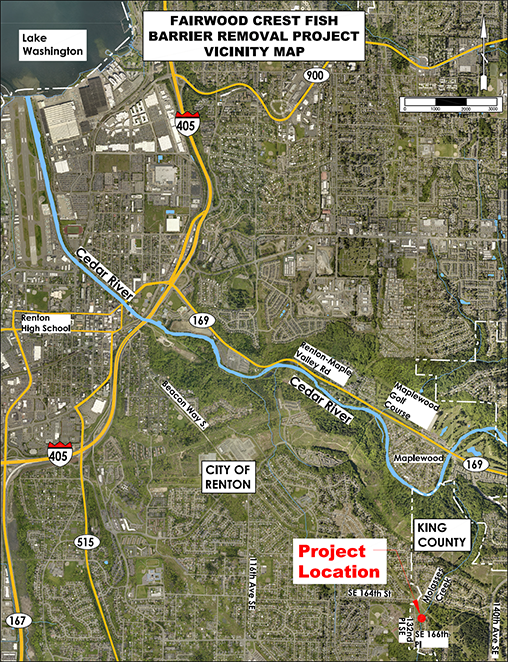 Fairwood Crest project location