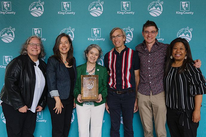 Homestead Community Land Trust in the Seattle-King County region is honored with the Leader in Green Built Environment Green Globe Award for The Southard, providing transit-friendly, high-quality homes made permanently affordable.