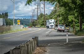 An image showing the end of the Green River Trail