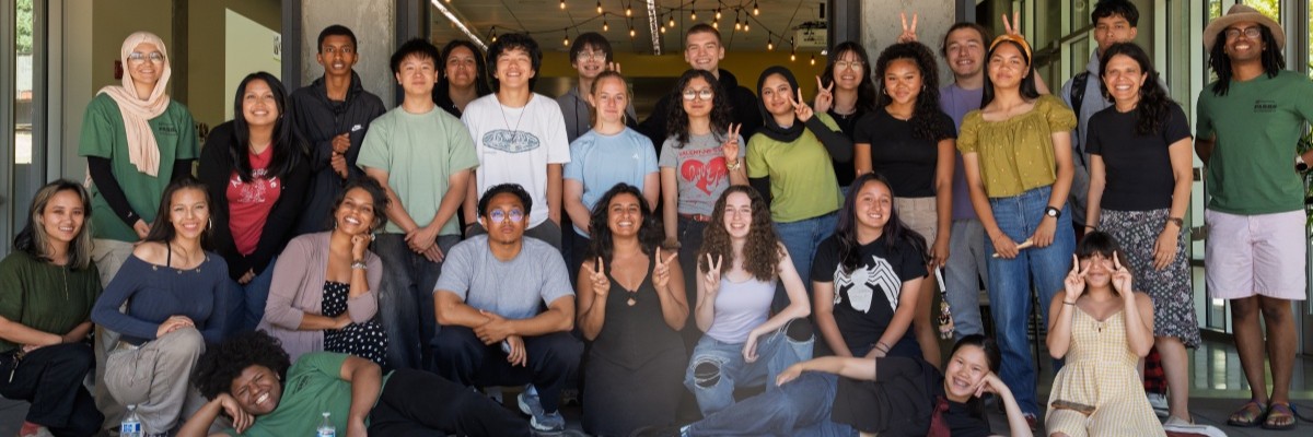 A group of YCC interns smile for a photo at TAF Bethaday