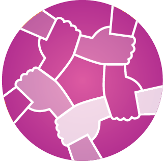King County True North and Values icon: We are racially just