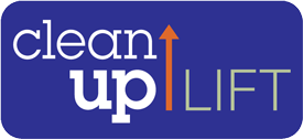 Cleanup Lift logo - representing King County's discount program for waste disposal