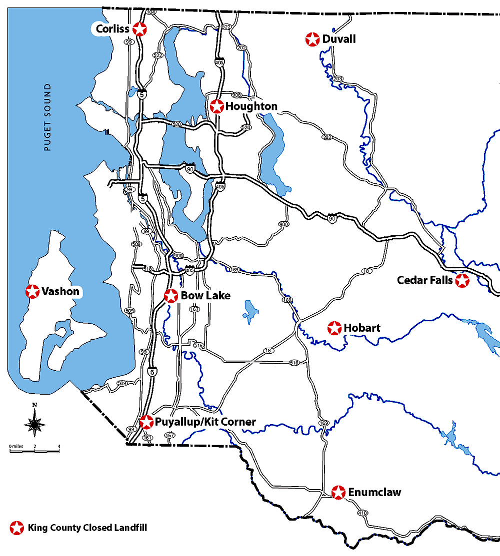 image of closed landfills in King County
