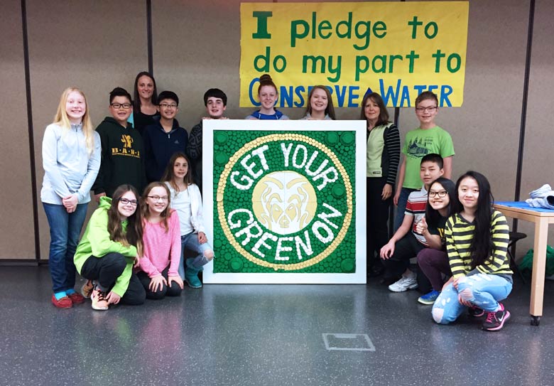 Student Green Team at Maywood Middle School