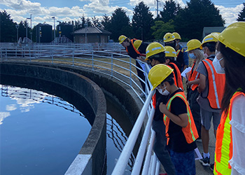 learn about water on a south plant tour