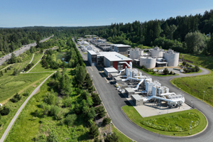 aerial view of the Brightwater Treatment Plant