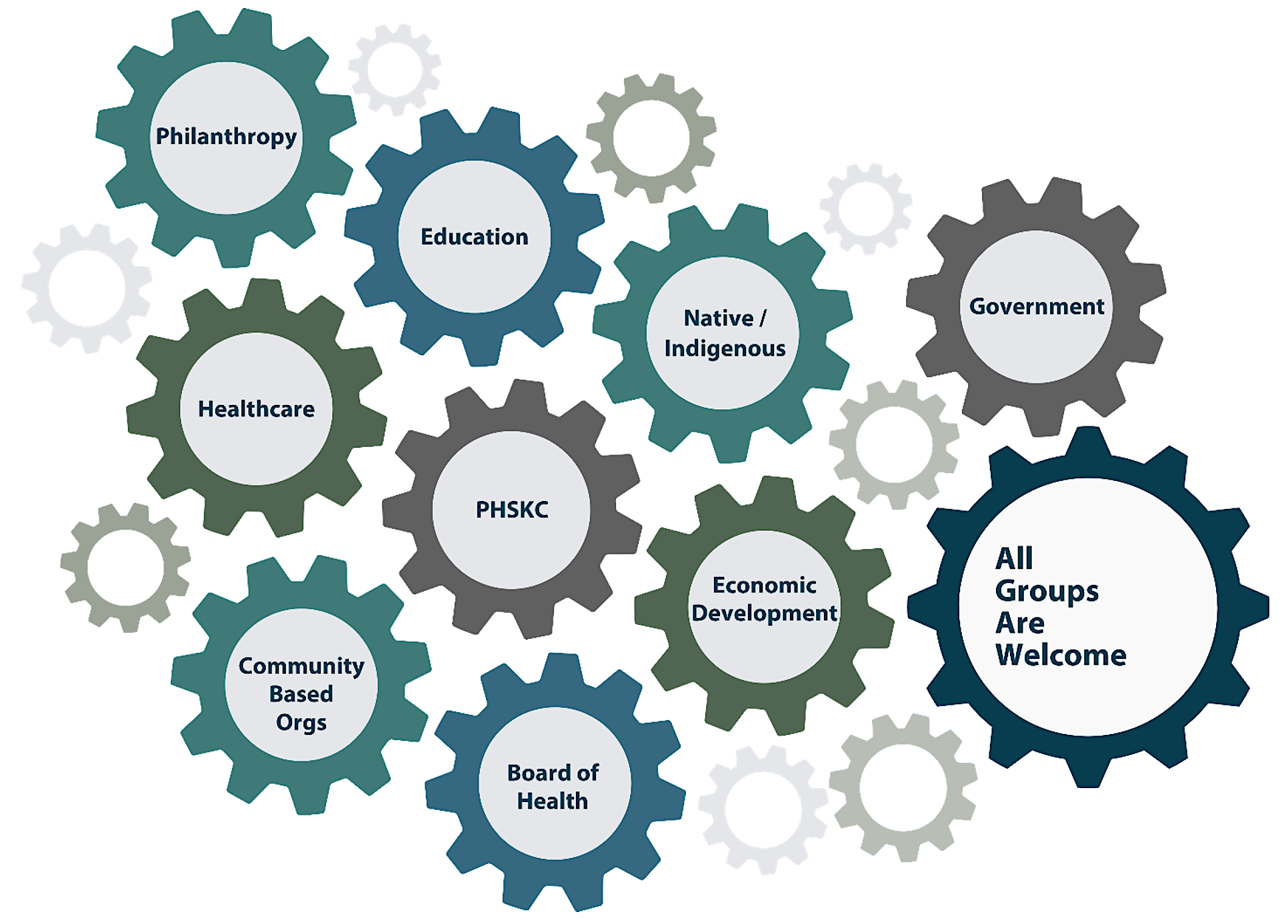 Organizational roles in the CHIP