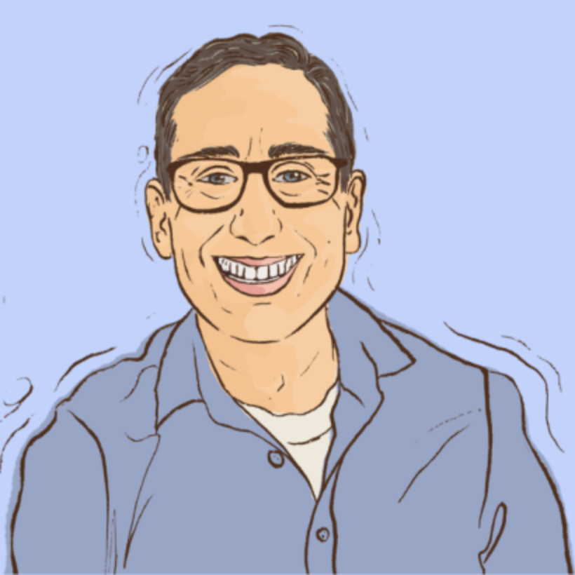 Comic illustration of Danny, Public Health's data scientist