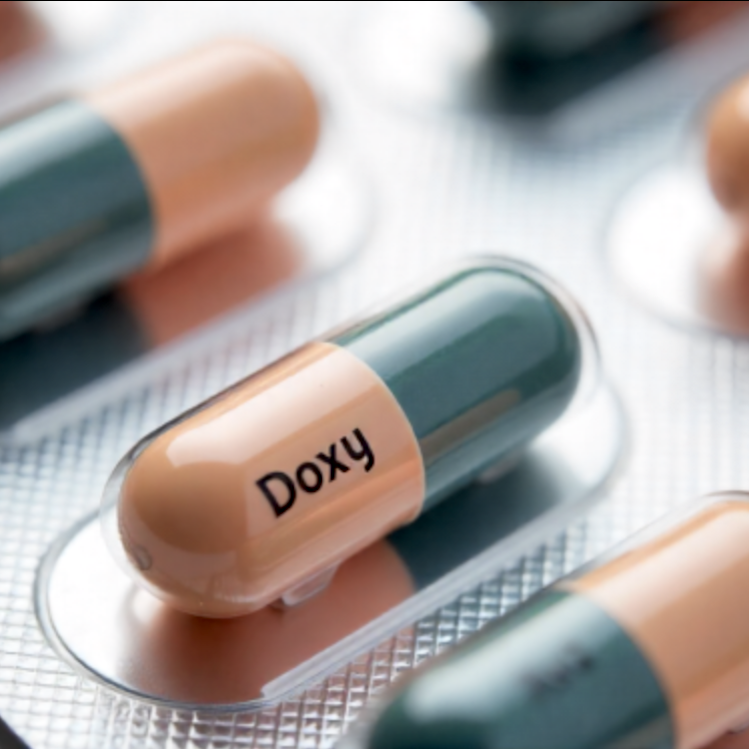 DoxyPEP blister pack of pills