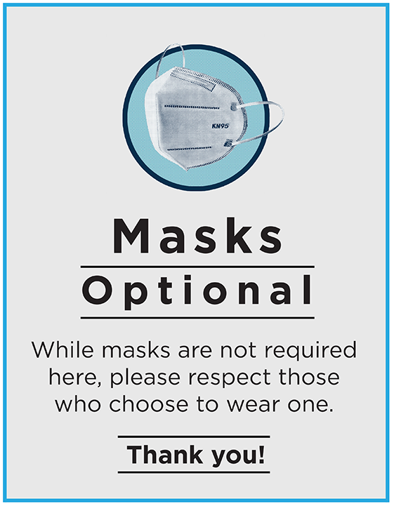 Masks optional