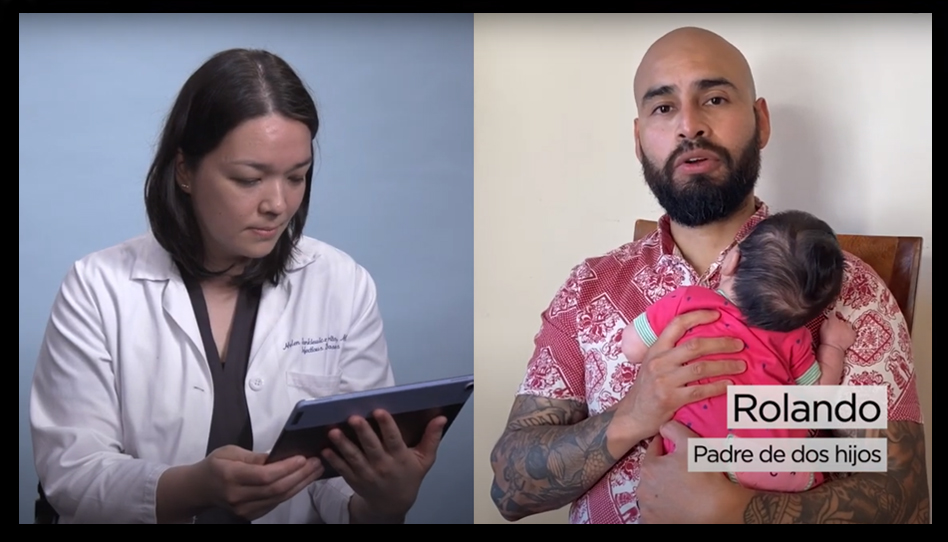 Dr. Helen Stankiewicz Karita from the UW answers families’ common questions in Spanish