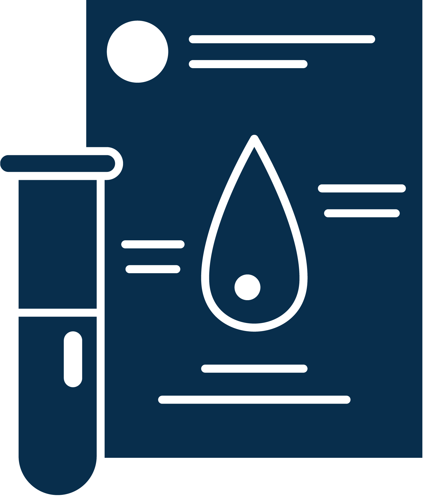 Silhouette icon of TB vaccine